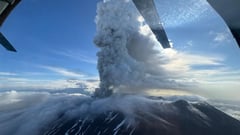 Volcano erupts after being dormant for 450 years