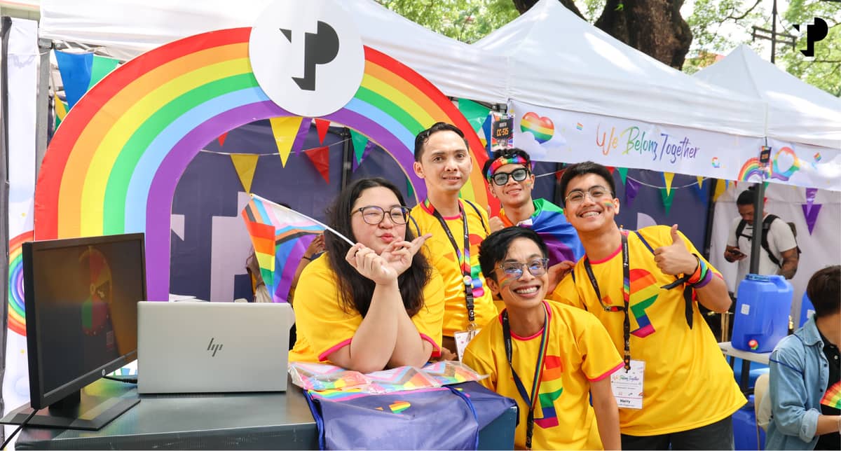 TP set up a safe space for rest, hydration, fun and games at the Love Laban Festival at the University of the Philippines Diliman.