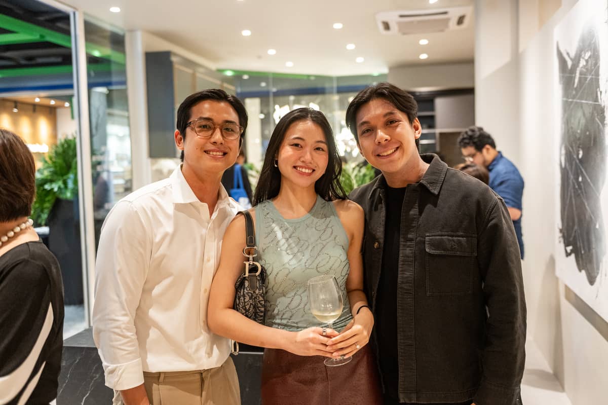 Ged Poe, Erica Dee and Pascal Vergel de Dios.