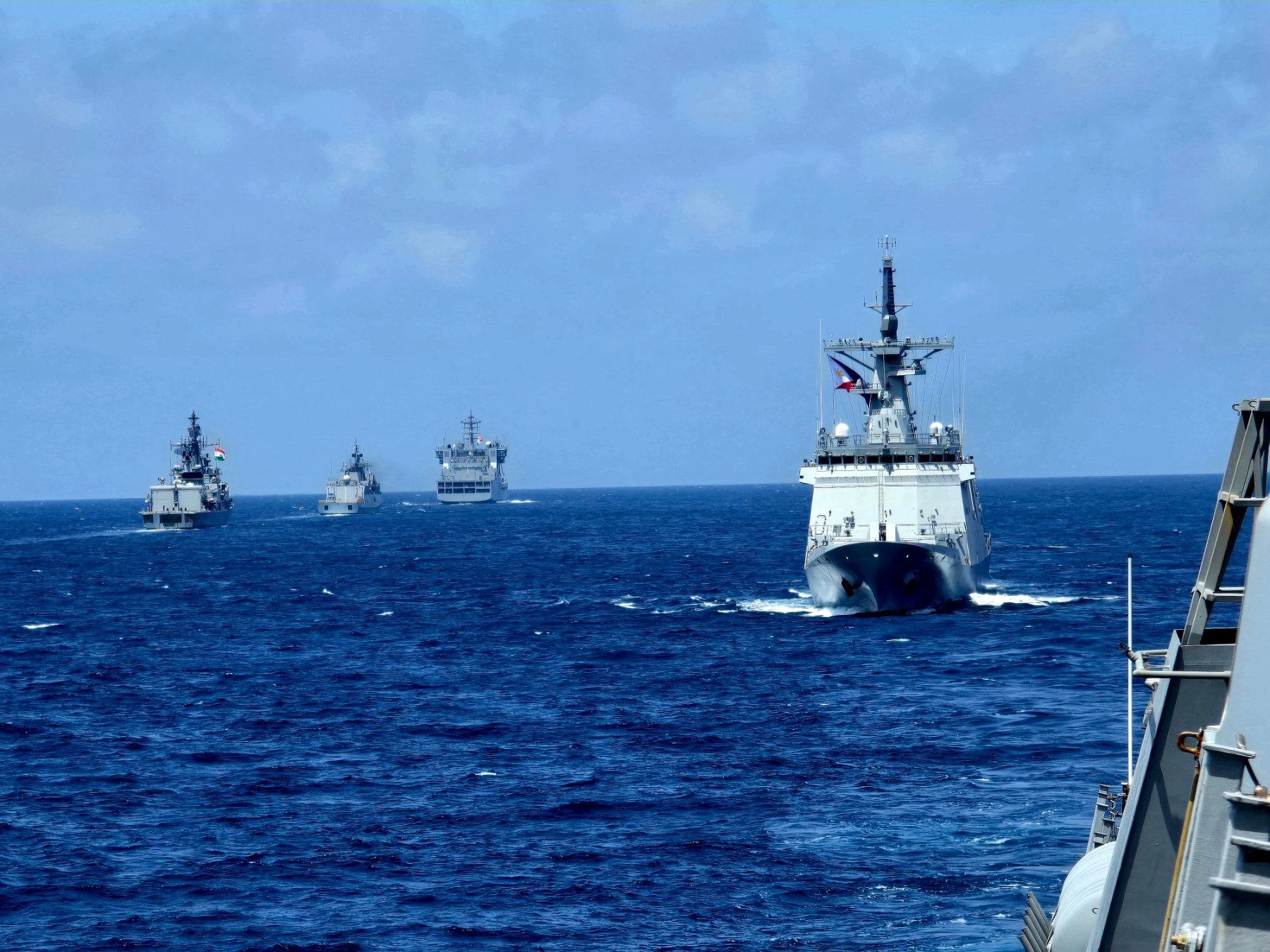 Allies at sea: Phl, Indian warships sail in WPS
