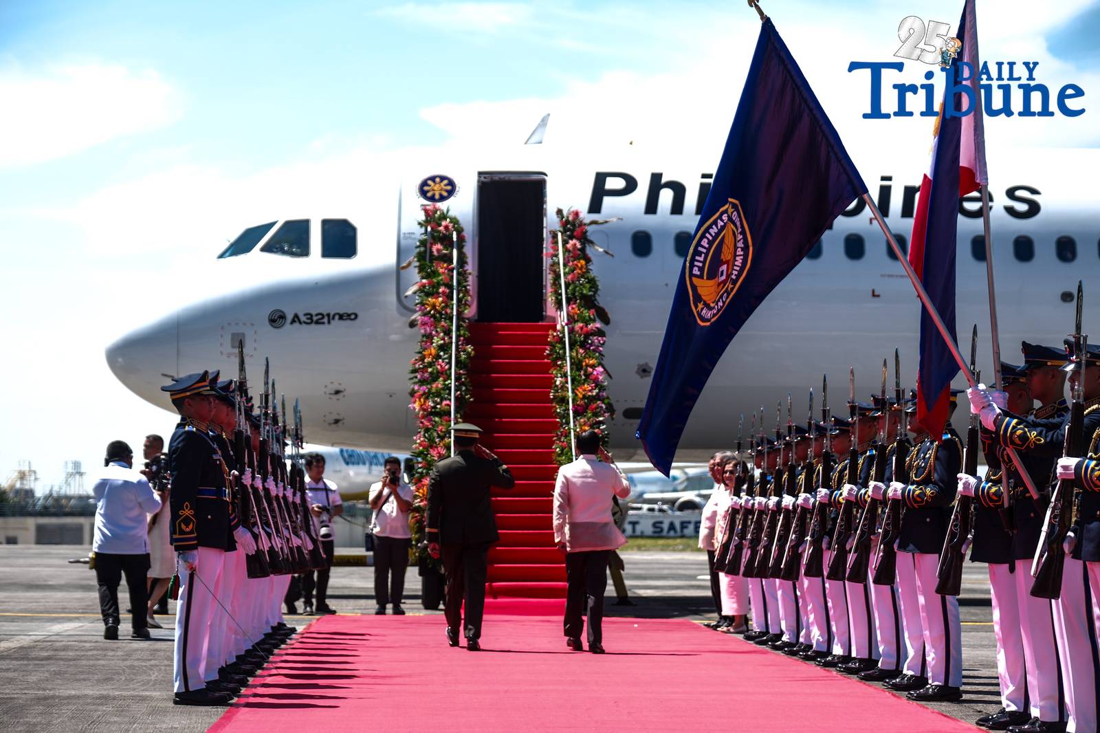 President Ferdinand R. Marcos Jr. departs for a five-day state visit to India aimed at strengthening bilateral relations and encouraging foreign investments on Monday, August 4, 2025 via Maharlika Presidential Hangar, Villamor Airbase, Pasay City.  The trip marks the culmination of the year-long celebration of the 75th anniversary of diplomatic ties between the Philippines and India. In his departure speech, Marcos emphasized shared democratic values, maritime cooperation, and a mutual commitment to upholding international law. He identified several areas for expanded collaboration, including defense, trade, pharmaceuticals, agriculture, and digital connectivity. The President will also lead a business delegation to New Delhi and Bengaluru, seeking partnerships that will bring tangible benefits such as affordable medicine and greater food security for the Filipino people.
PHOTOS BY YUMMIE DINGDING