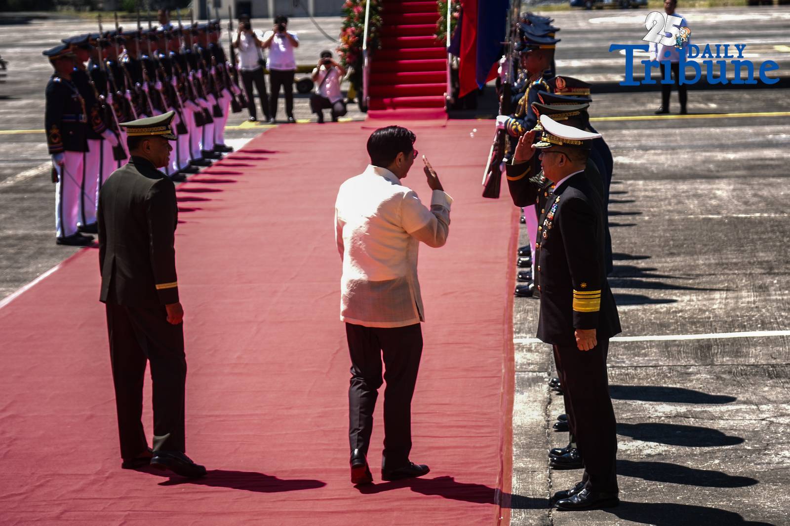 President Ferdinand R. Marcos Jr. departs for a five-day state visit to India aimed at strengthening bilateral relations and encouraging foreign investments on Monday, August 4, 2025 via Maharlika Presidential Hangar, Villamor Airbase, Pasay City.  The trip marks the culmination of the year-long celebration of the 75th anniversary of diplomatic ties between the Philippines and India. In his departure speech, Marcos emphasized shared democratic values, maritime cooperation, and a mutual commitment to upholding international law. He identified several areas for expanded collaboration, including defense, trade, pharmaceuticals, agriculture, and digital connectivity. The President will also lead a business delegation to New Delhi and Bengaluru, seeking partnerships that will bring tangible benefits such as affordable medicine and greater food security for the Filipino people.
PHOTOS BY YUMMIE DINGDING