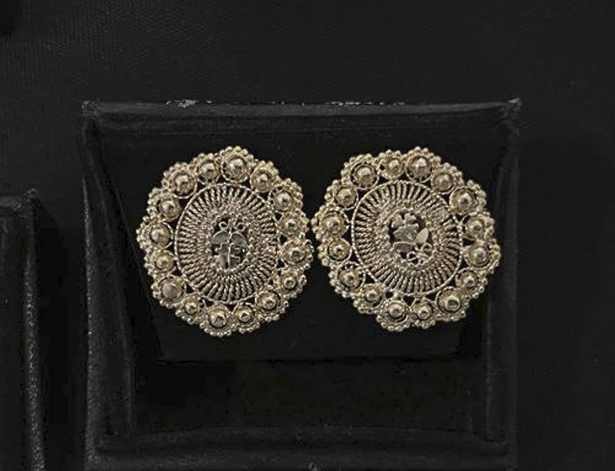 Earrings from Kyle Jewelry.