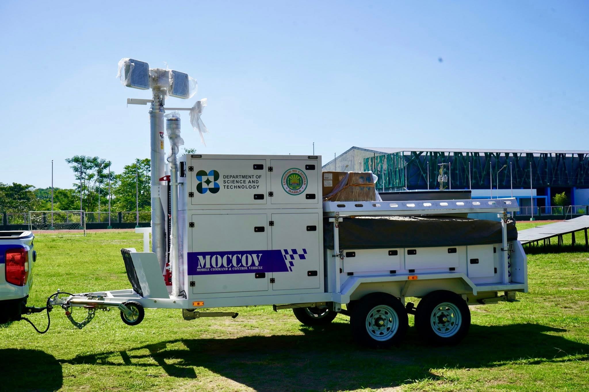 MoCCoVs arrive in Central Luzon to improve disaster management, response