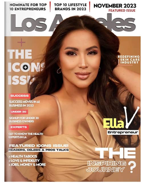 ELLA V with hair and makeup by Elmer Catungal and styling by Oli Sara and Sky JT Naval.