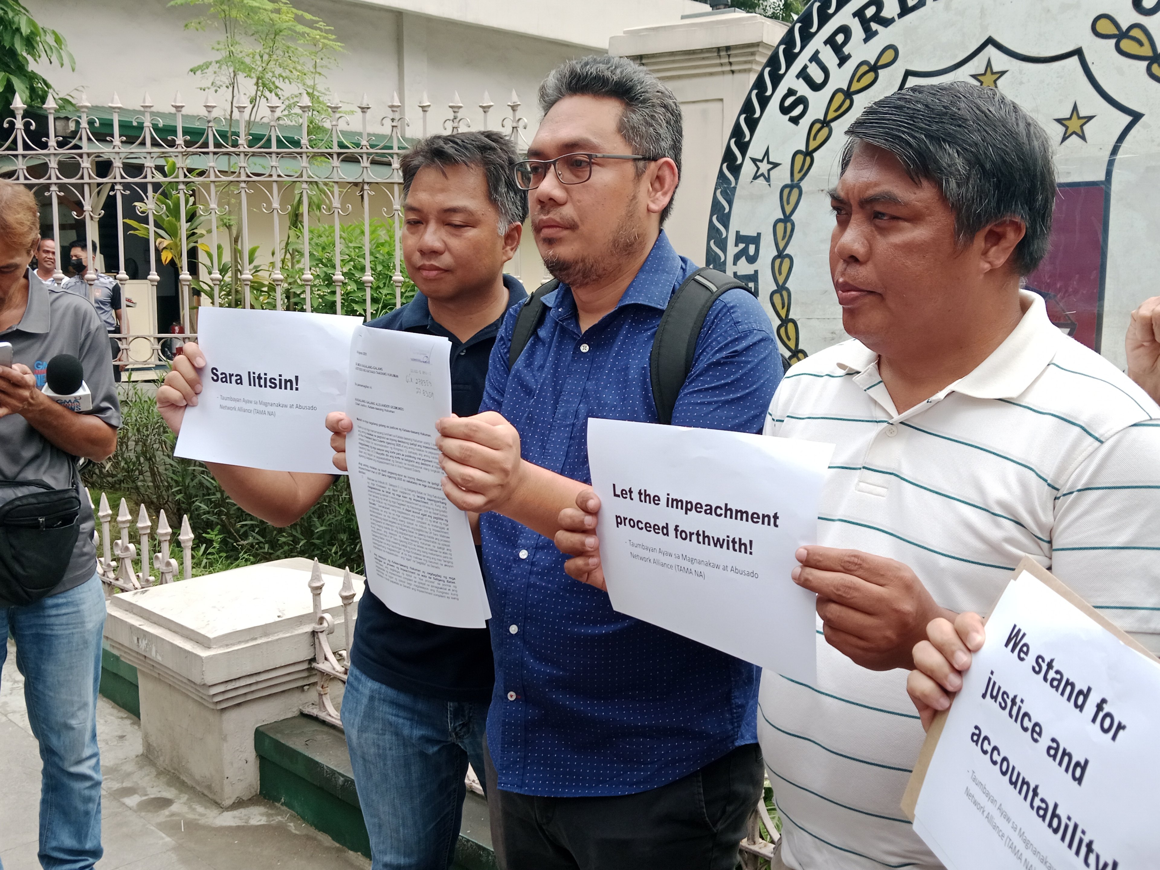 Citizens’ Alliance urges SC to reverse Duterte impeachment ruling