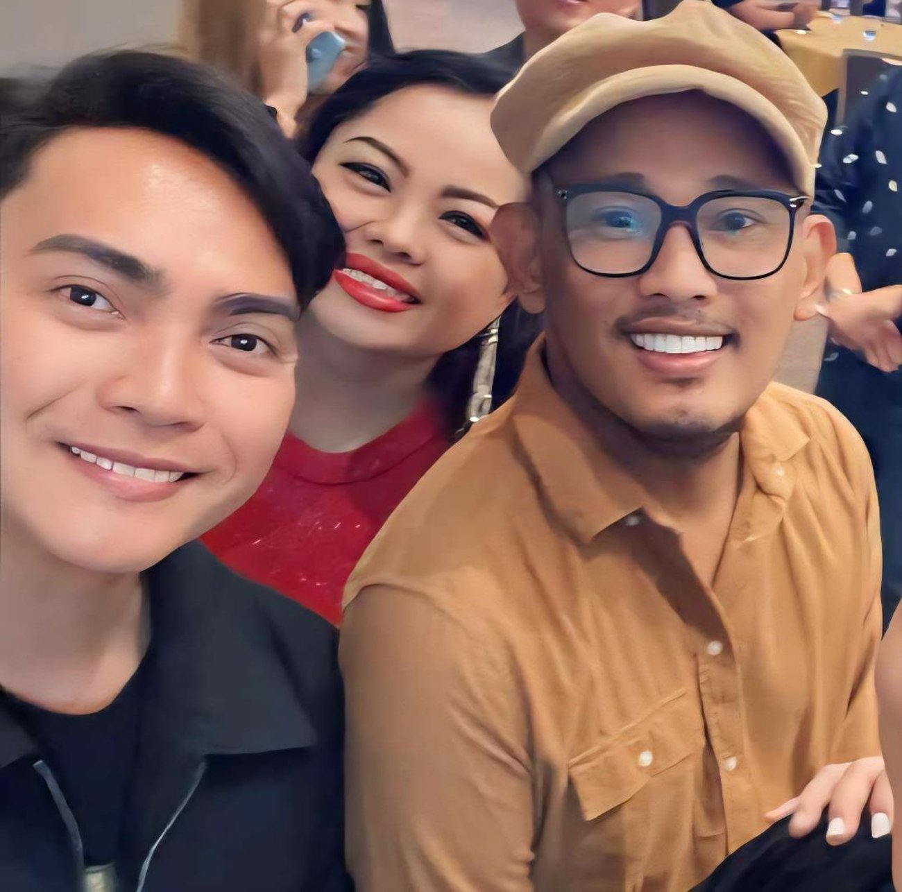 Noel Seno, Paulette Rivera and Adrian Diongzon.