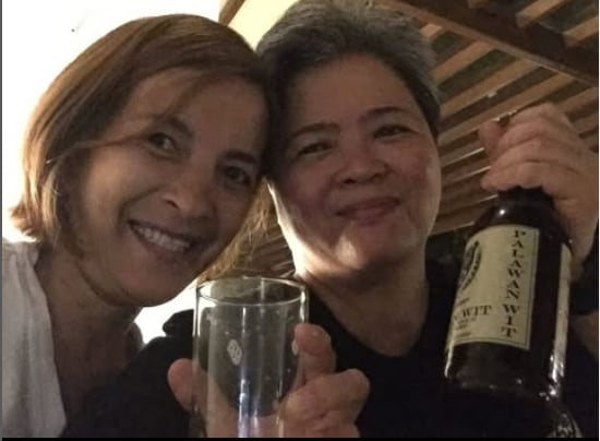 Ayah Javier (right) and co-founder Malu Lauengco.