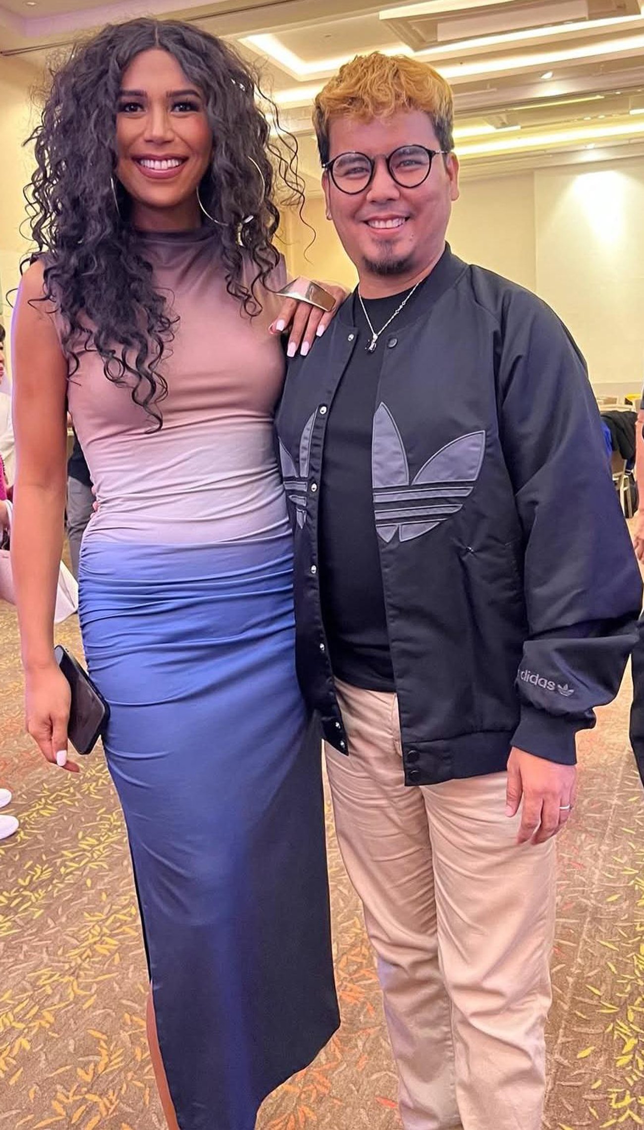 Mimi Marquez and Carl Ang.