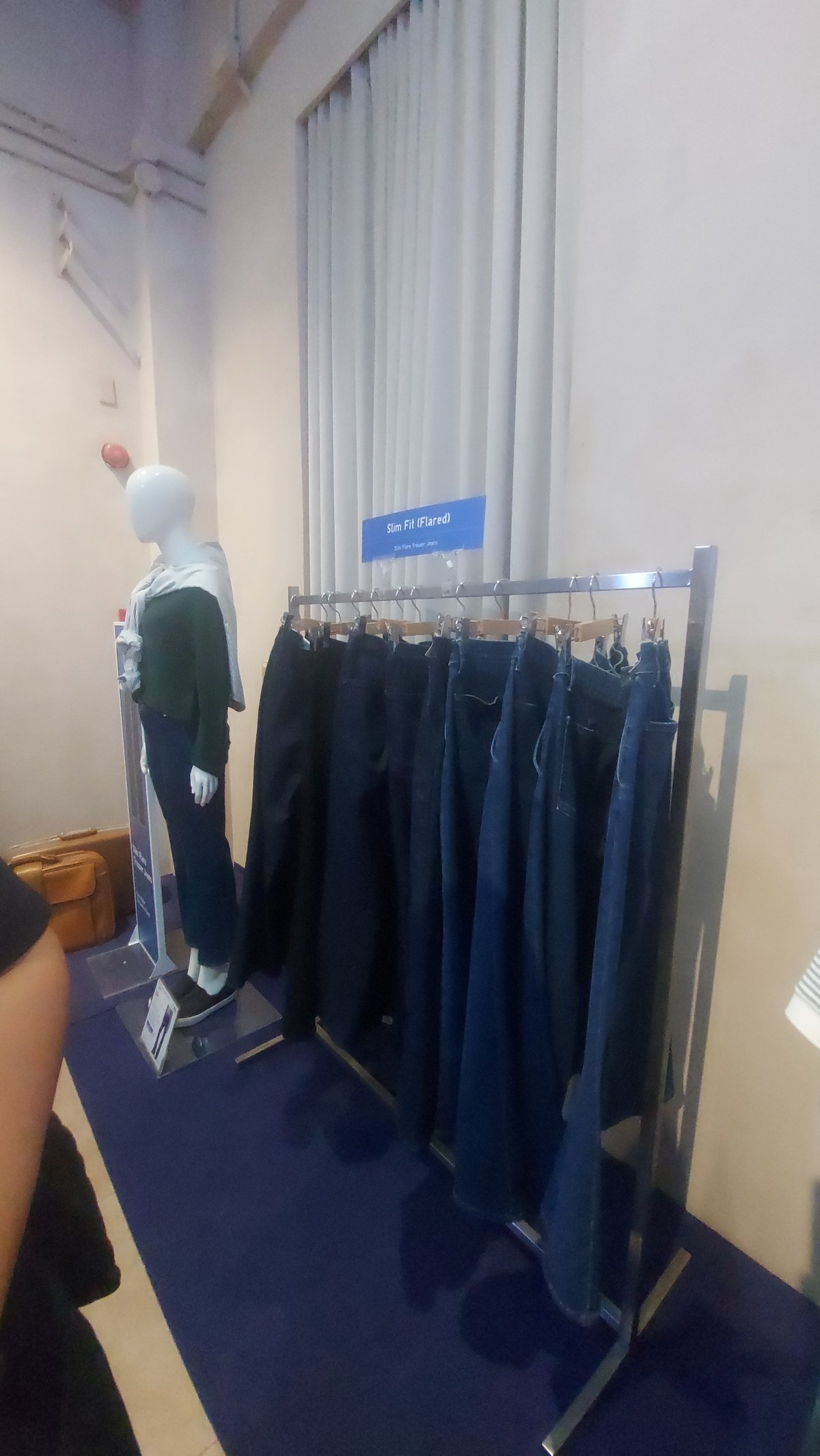 Uniqlo jeans.