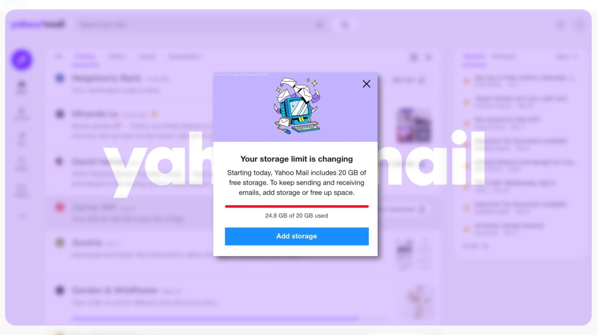 Yahoo Mail slashes free storage — here are alternatives