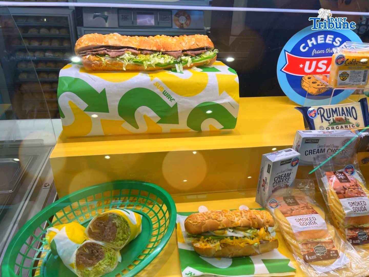 Cheesy treat: USDEC and Subway launch new Triple Cheese Steak Sub