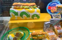The different sizes of the new Triple Cheese Steak Sub