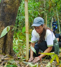Sta. Clara marks Golden Jubilee
with watershed tree-planting drive