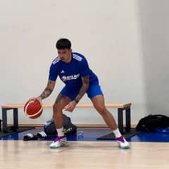 KEVIN Quiambao displays his readiness despite Gilas Pilipinas’ 87-95 loss to Chinese Taipei in the 33rd FIBA Asia Cup in Jeddah, Saudi Arabia.