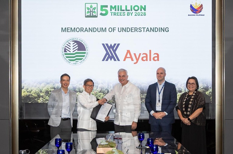 Ayala Group joins national push to plant 5 million trees by 2028