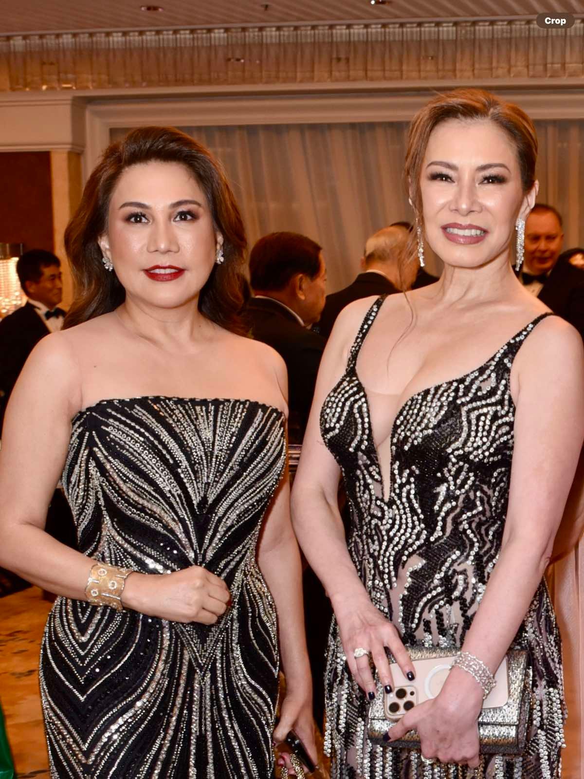 EVELYN Young and Vivienne Tan.