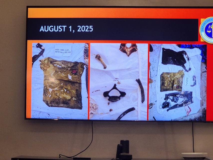 DOJ confirms human remains in Taal Lake linked to missing sabungeros