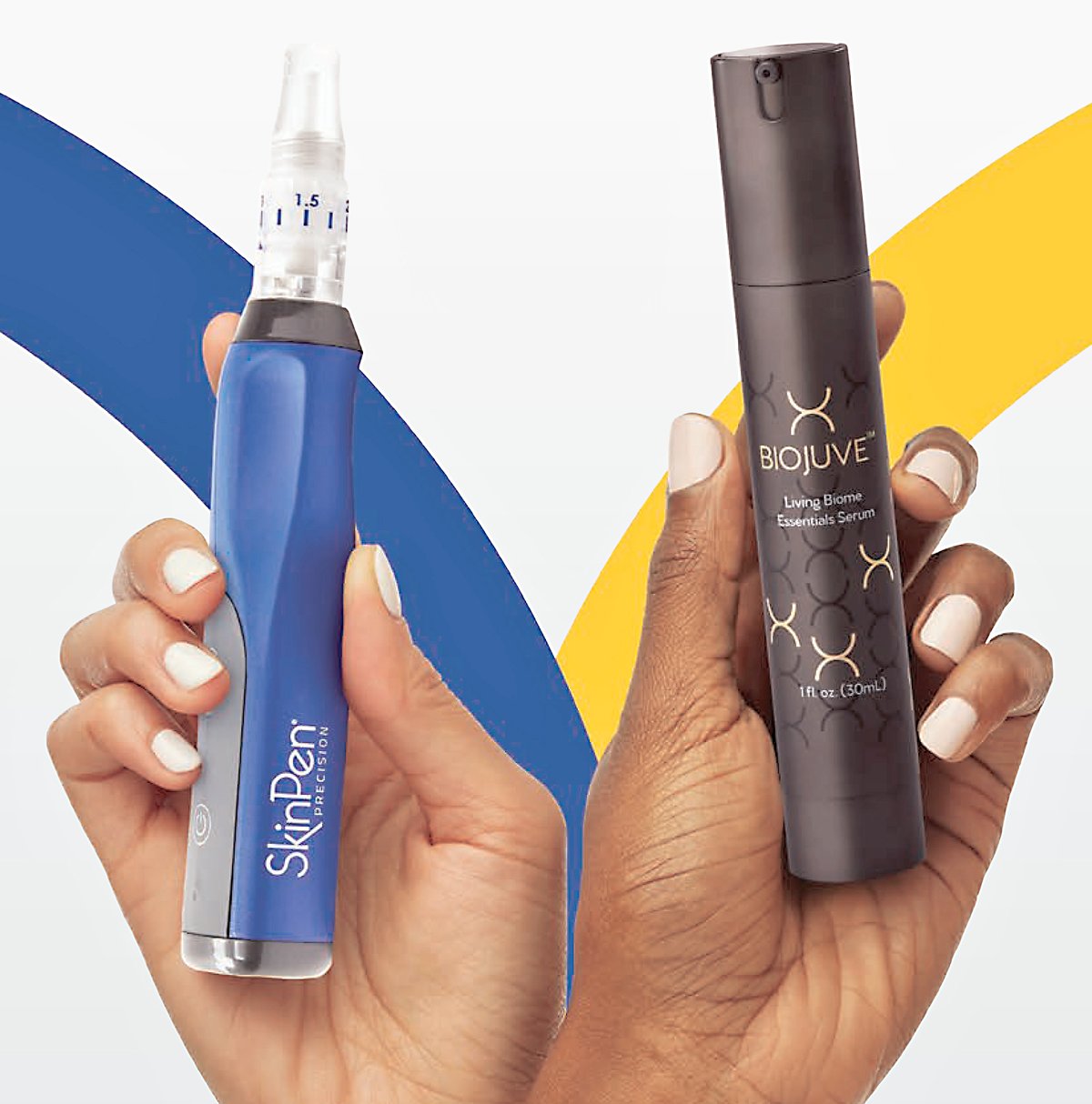 Tandem of treatments for rejuvenated skin.