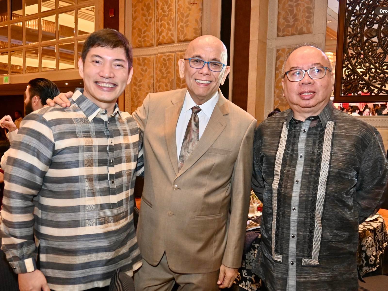 CARLOS Montemayor, Bobby Alvarez and Robert Castenada