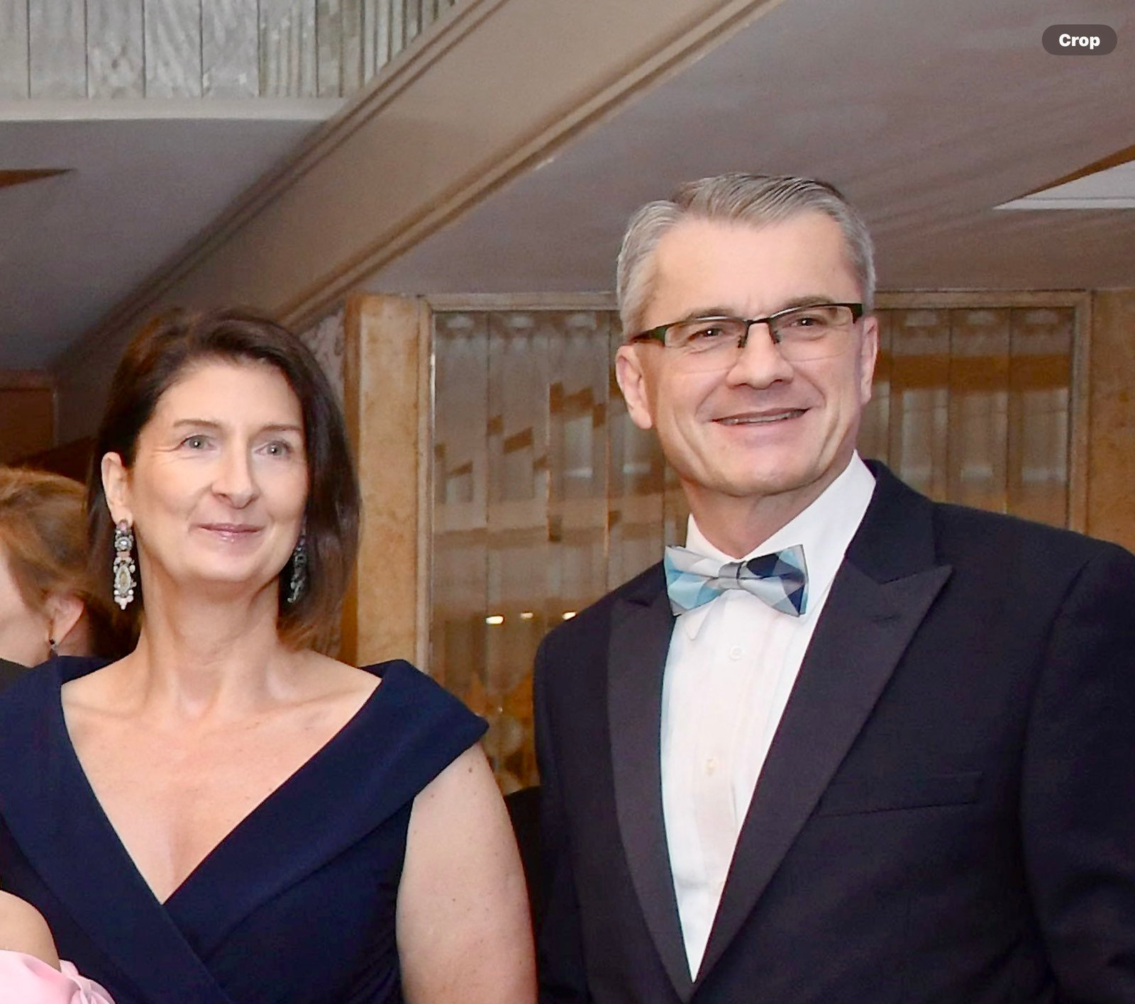 MME Michelle Hejcova and Ambassador of Czech Republic Karel Hejc.