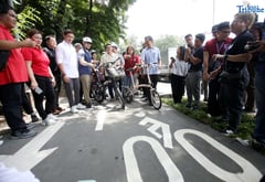 Pangandaman, Dizon inspect QC transport upgrades for safer, greener mobility