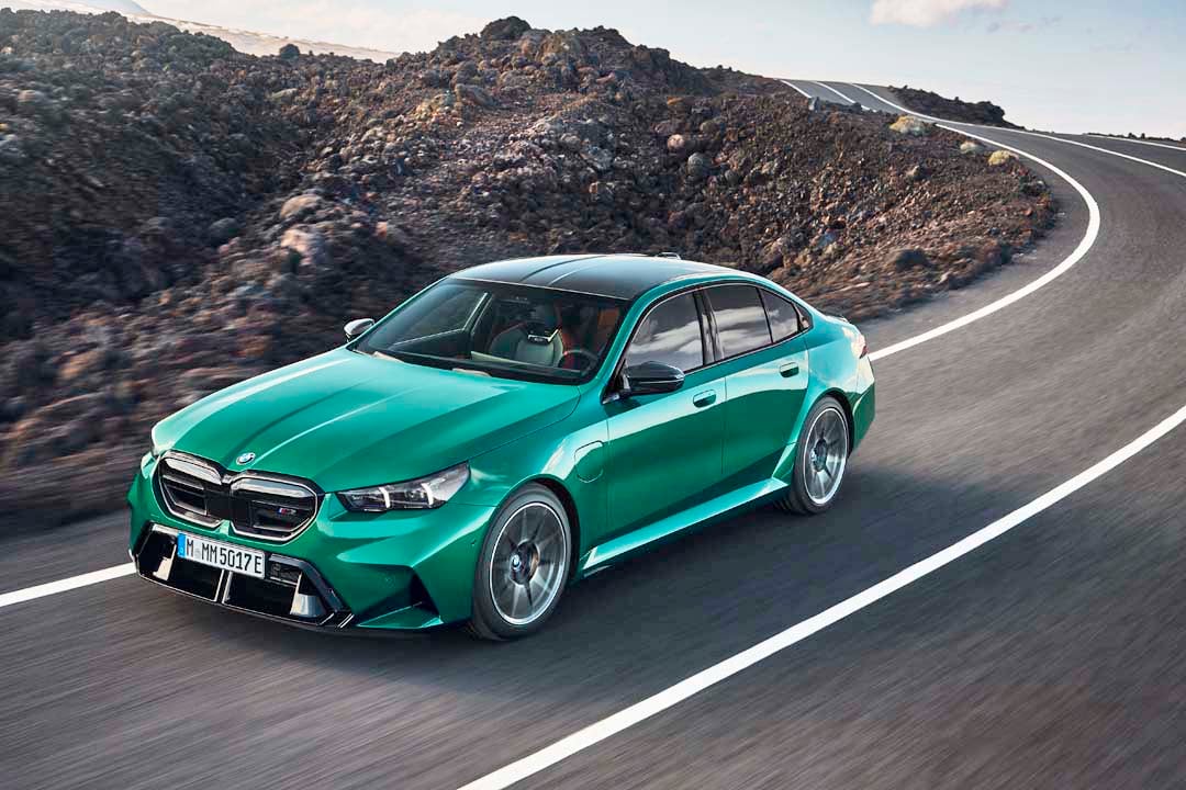 Electrified BMW M5 arrives
