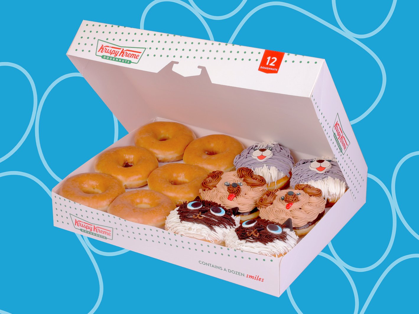 Your favorite furry friends are back in donuts. Meet the sweet, indulgent Pawsome Trio.
