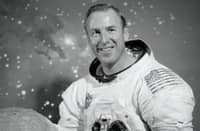 Official NASA portrait of Apollo 8 and Apollo 13 astronaut Jim Lovell