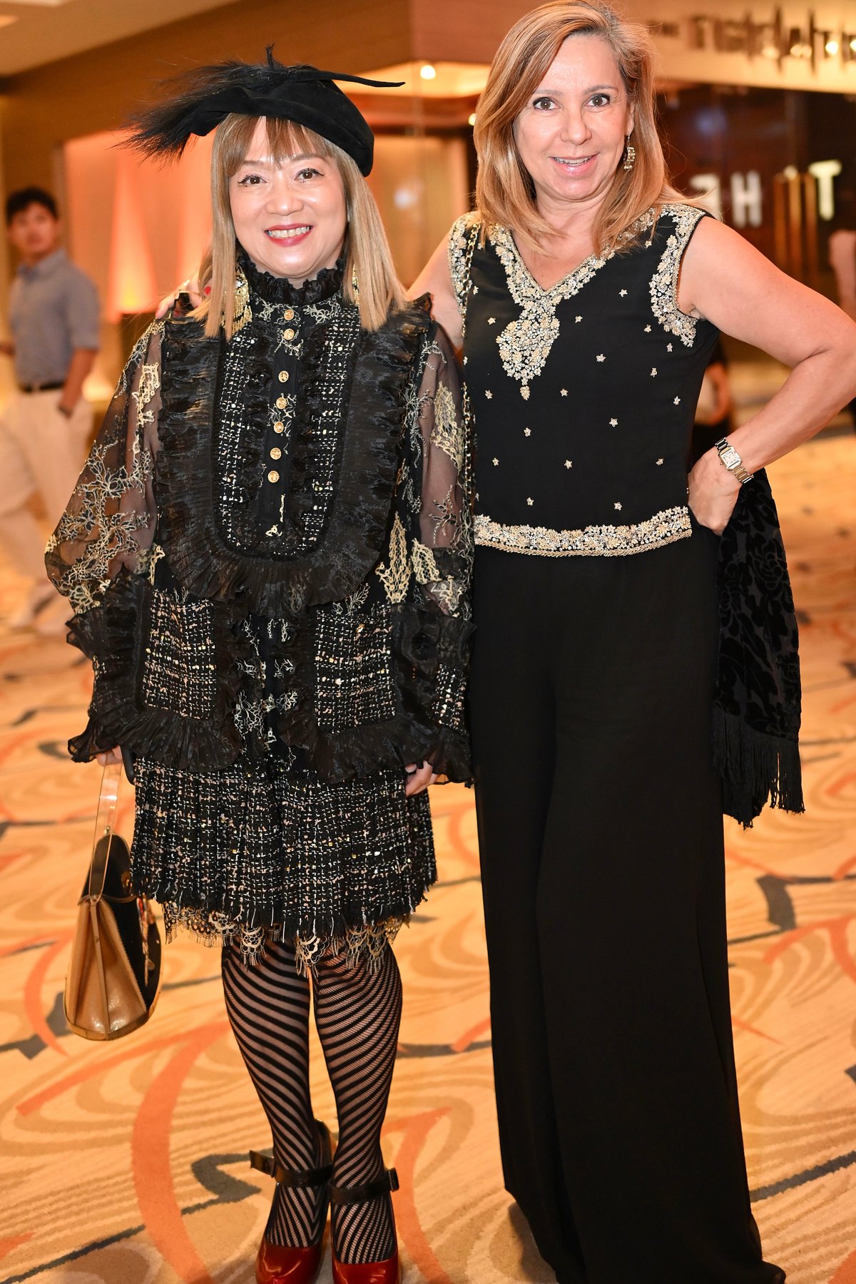 Vina Francisco and Sandy Lamb Moran.