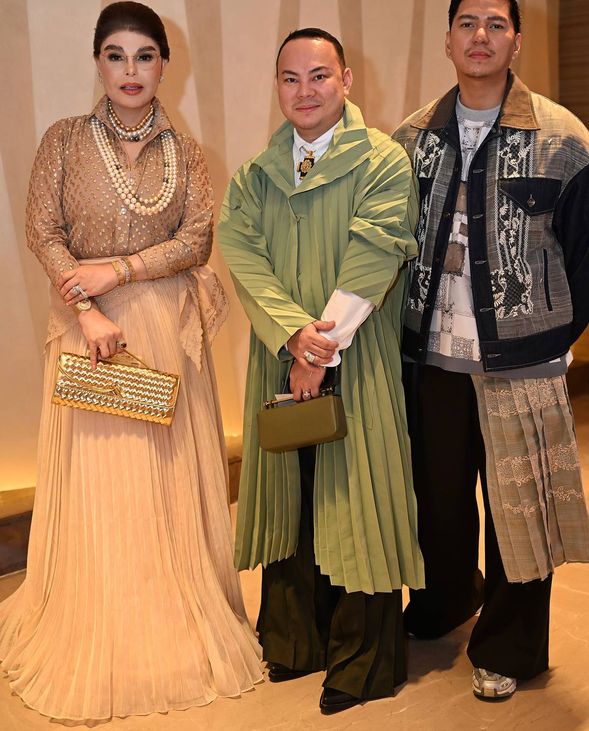 Maria Barbie Arcache, Jorel Espina and JR Arce.