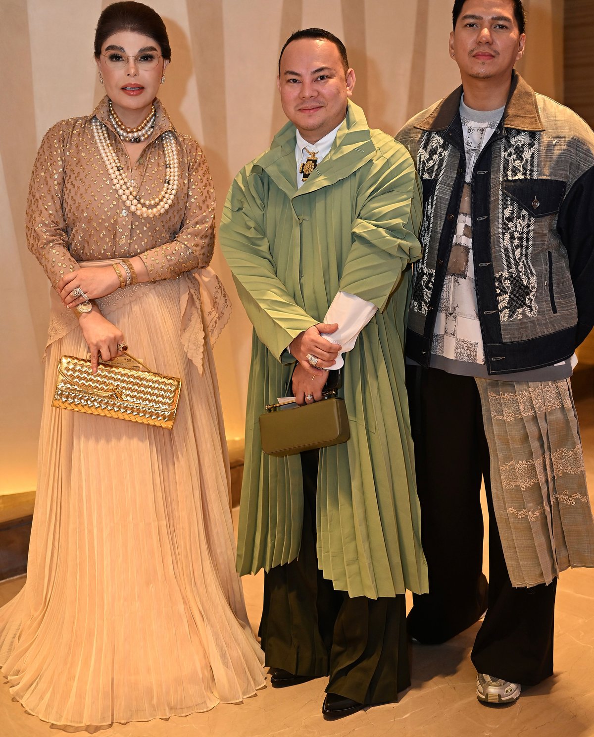 Maria Barbie Arcache, Jorel Espina and JR Arce.