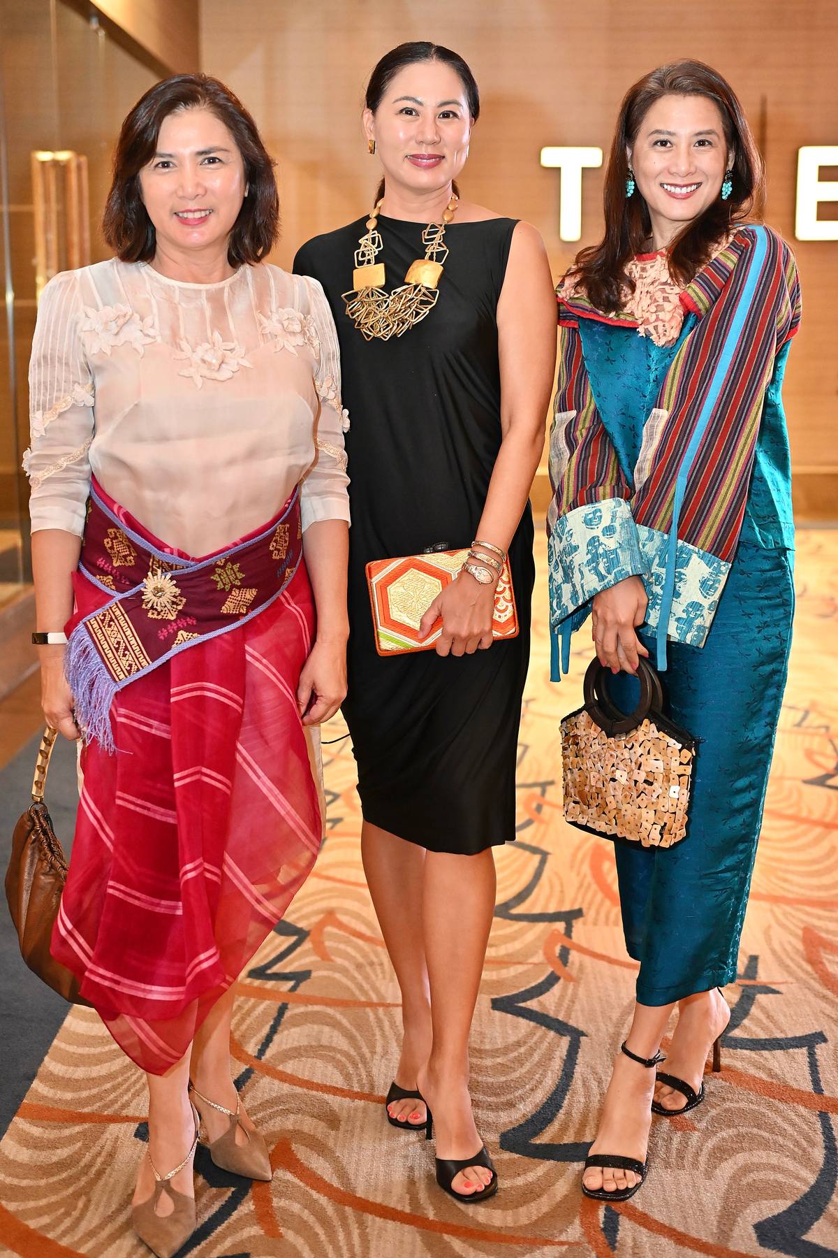 Denise Lopez Sta Maria, Penny Lopez Katigbak and Francesca Lopez Manotoc.