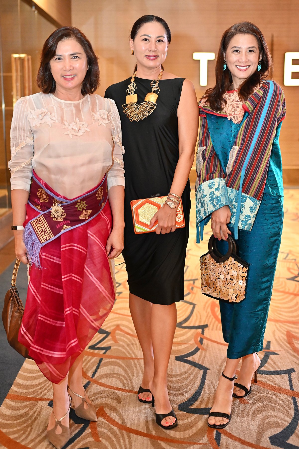 Denise Lopez Sta Maria, Penny Lopez Katigbak and Francesca Lopez Manotoc.