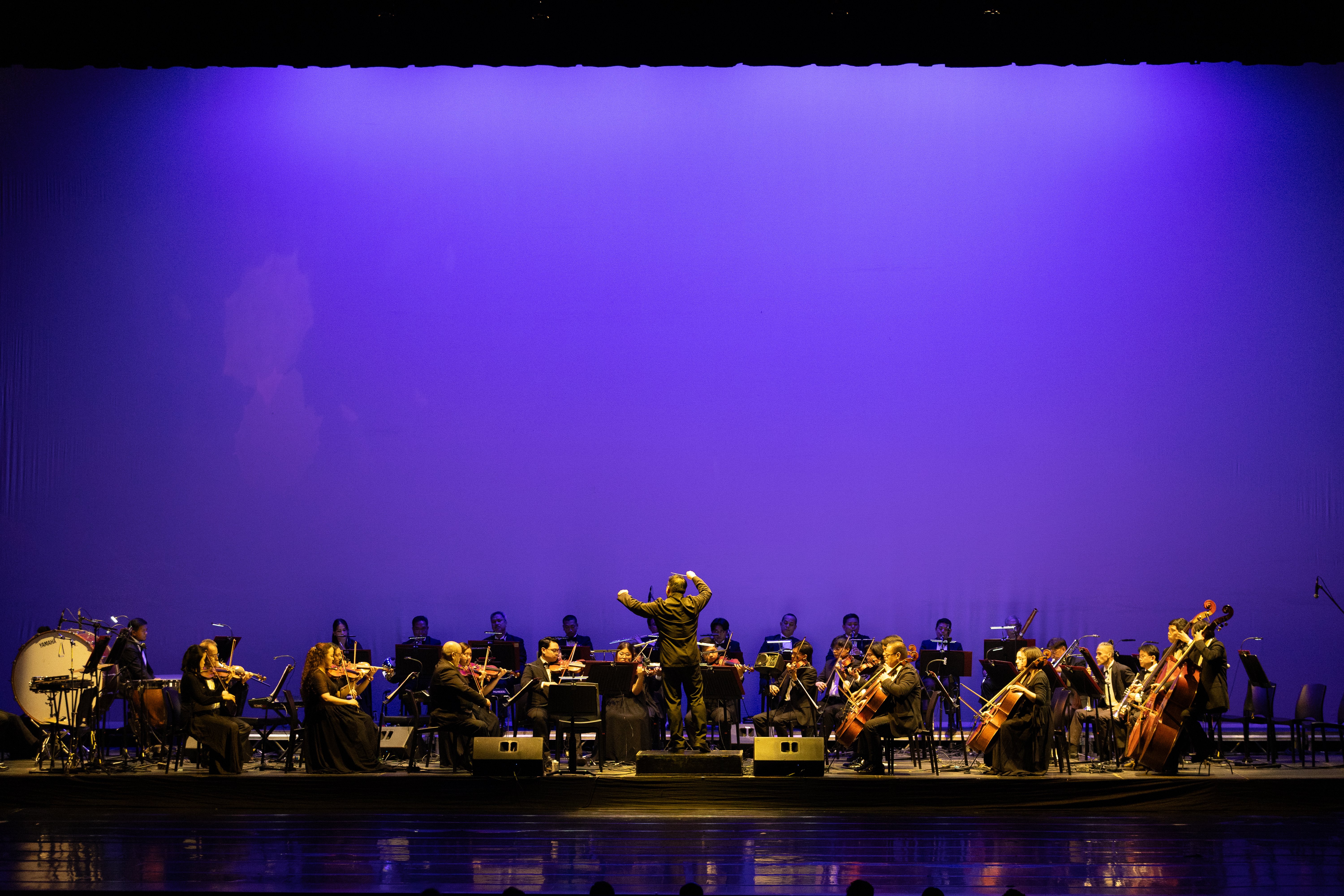Three masters, one stage