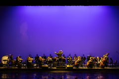 Three masters, one stage