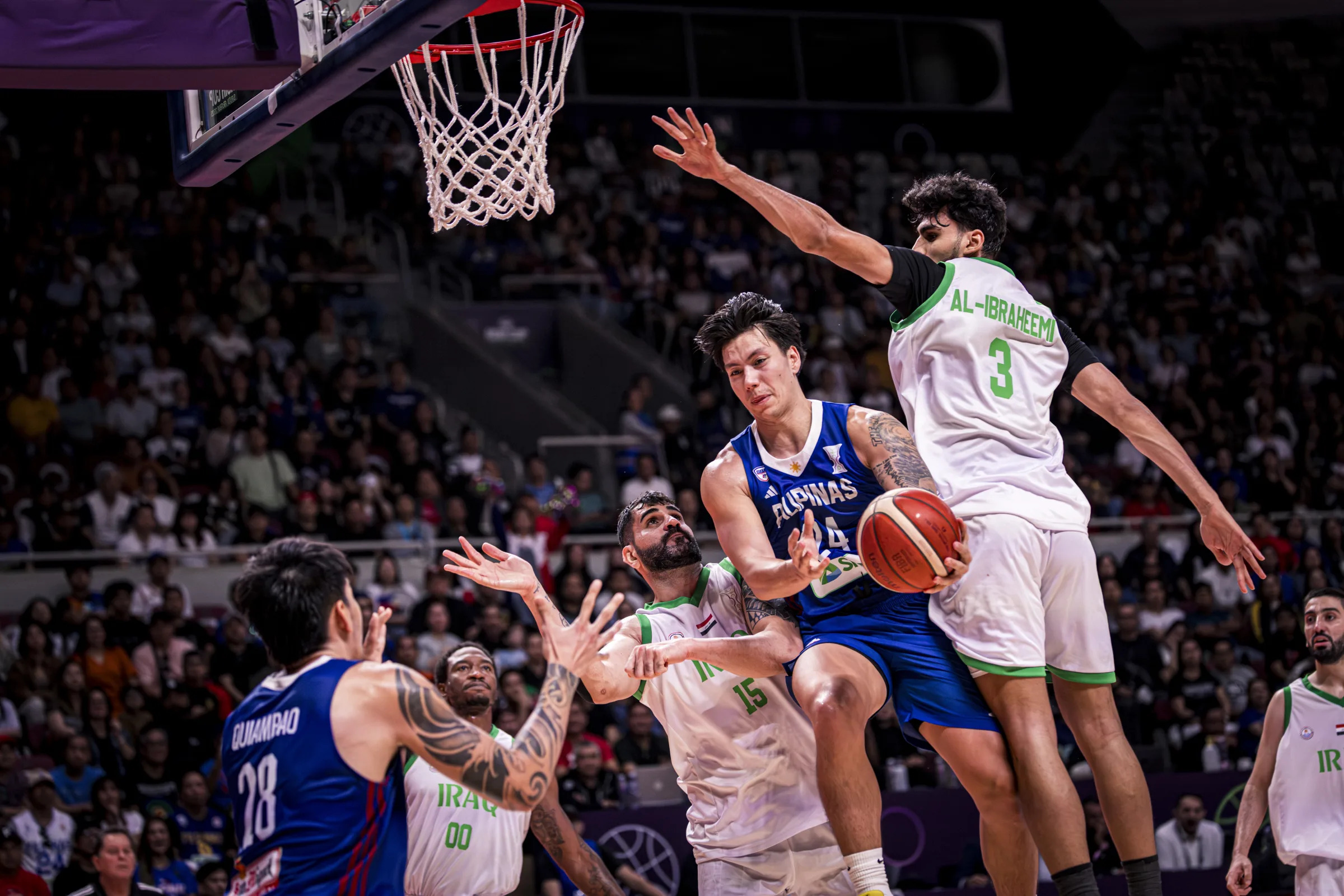 Dwight Ramos delivers big time during Gilas Pilipinas’ 66-57 win over Iraq in their 2025 FIBA Asia Cup game Saturday in Jeddah, Saudi Arabia.