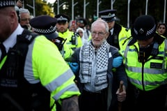 U.K. arrests 365 backing banned pro-Palestine group