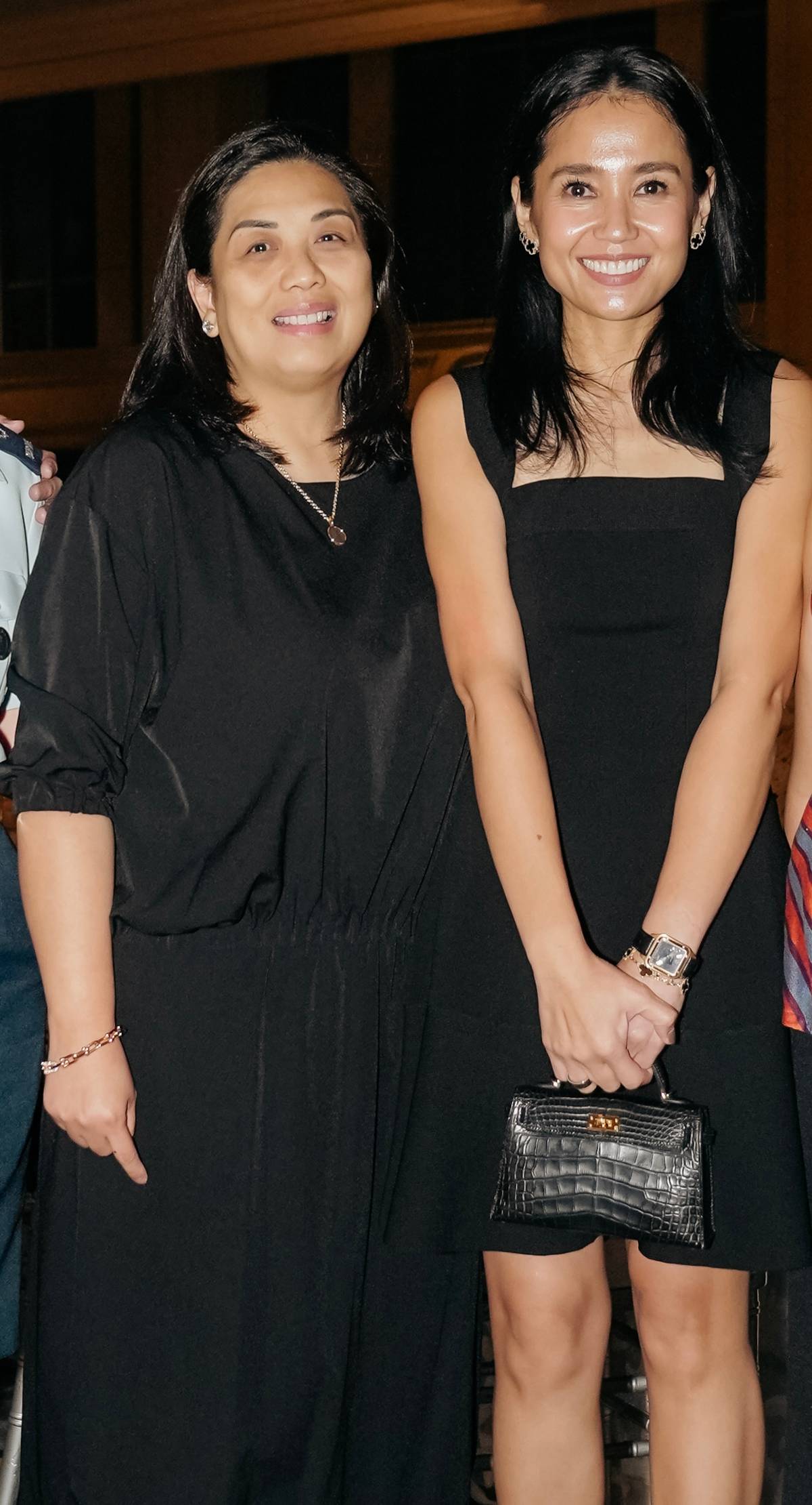 Gov. Nina Ynares of Rizal Province and Gladys Villanueva.