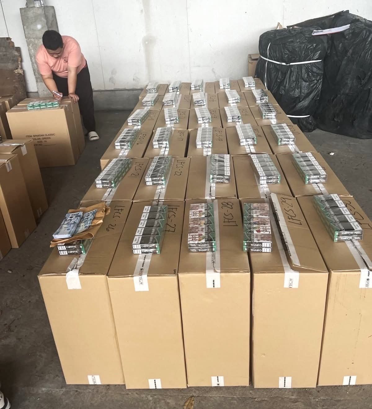 P2.2M illegal cigarettes seized in Pampanga buy-bust