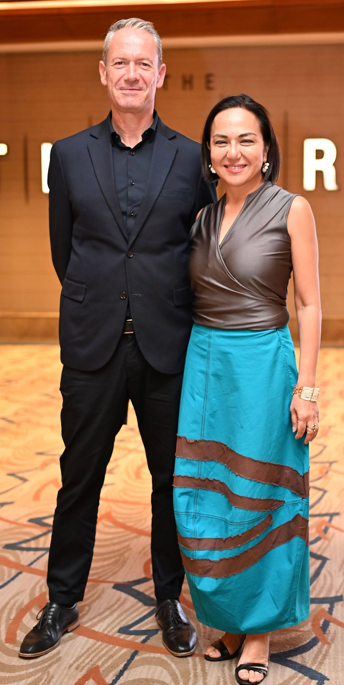 Philip de Mack and Naynay Velez.