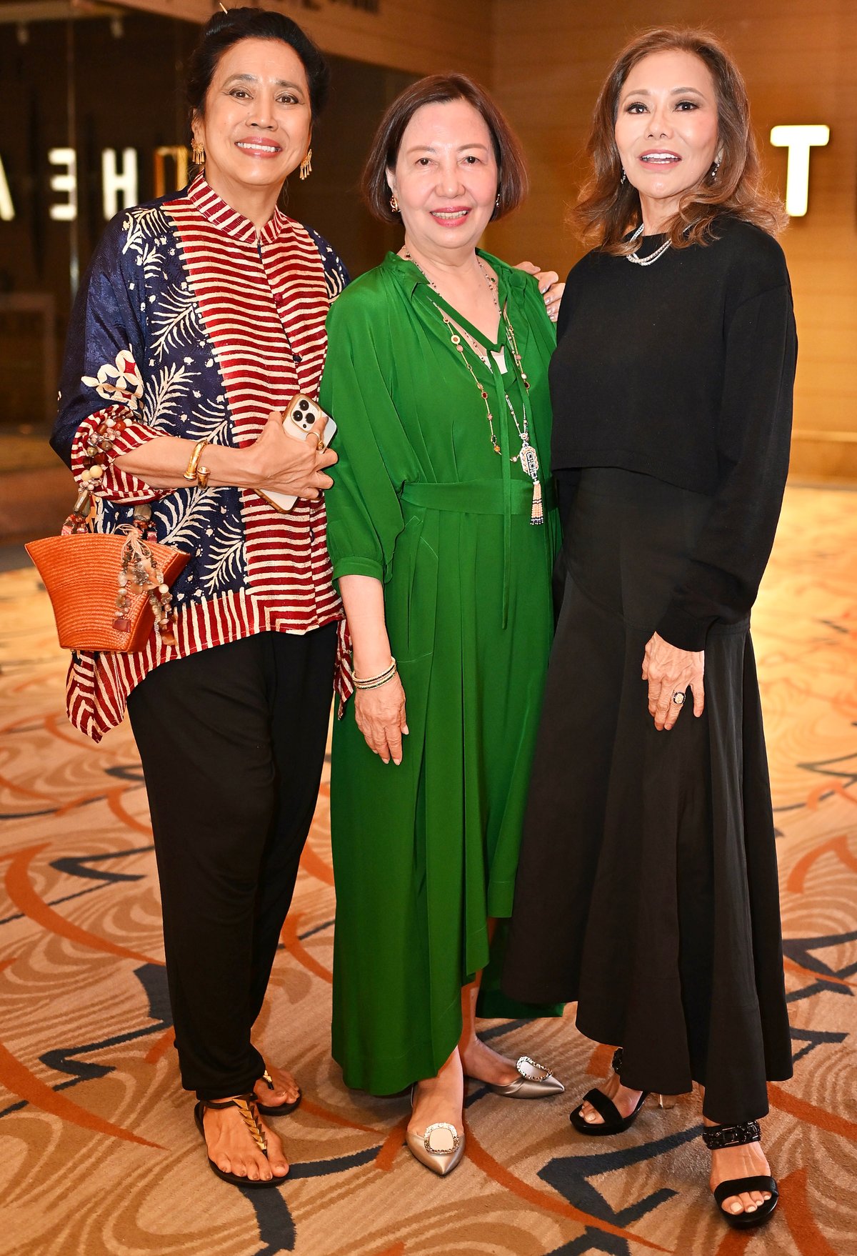 Marlene Krishnan, Maribel Calma, Jona Romualdez