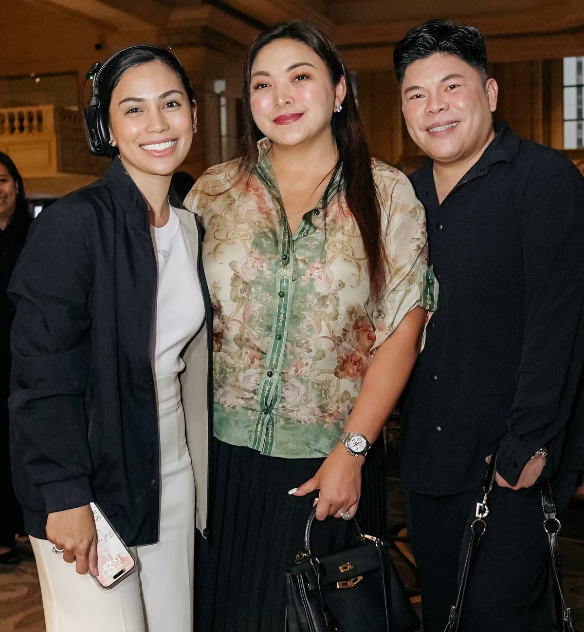 Kathryn Kim Torres, Charisse Tinio and Teddy Manuel.