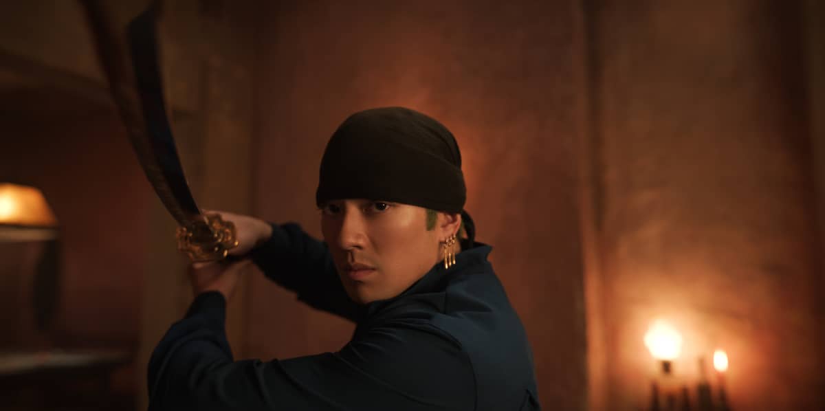 Mackenyu as Roronoa Zoro.