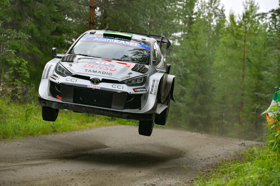 Toyota Gazoo asserts dominance, shines in Rally Finland