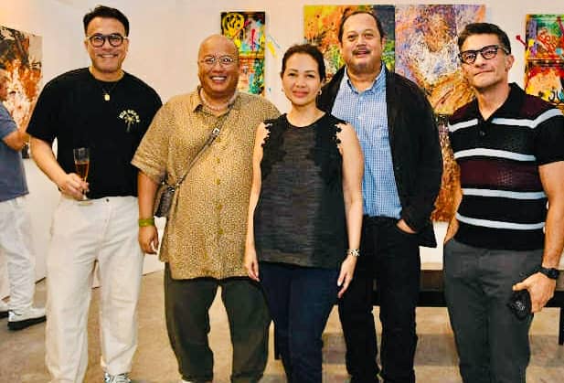 JJ Acuna, DAILY Tribune’s Luis Espiritu, Ter Prieto-Rufino,
Ron Davis and Chris Upton.