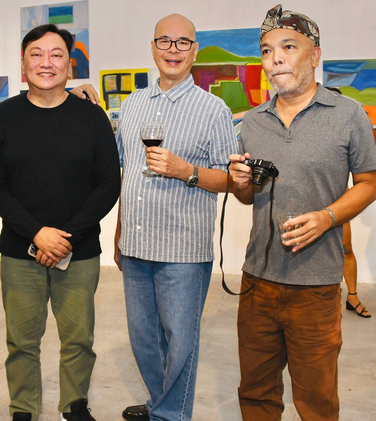 Philip Abadicio, Luigi Borromeo and Popo San Pascual.