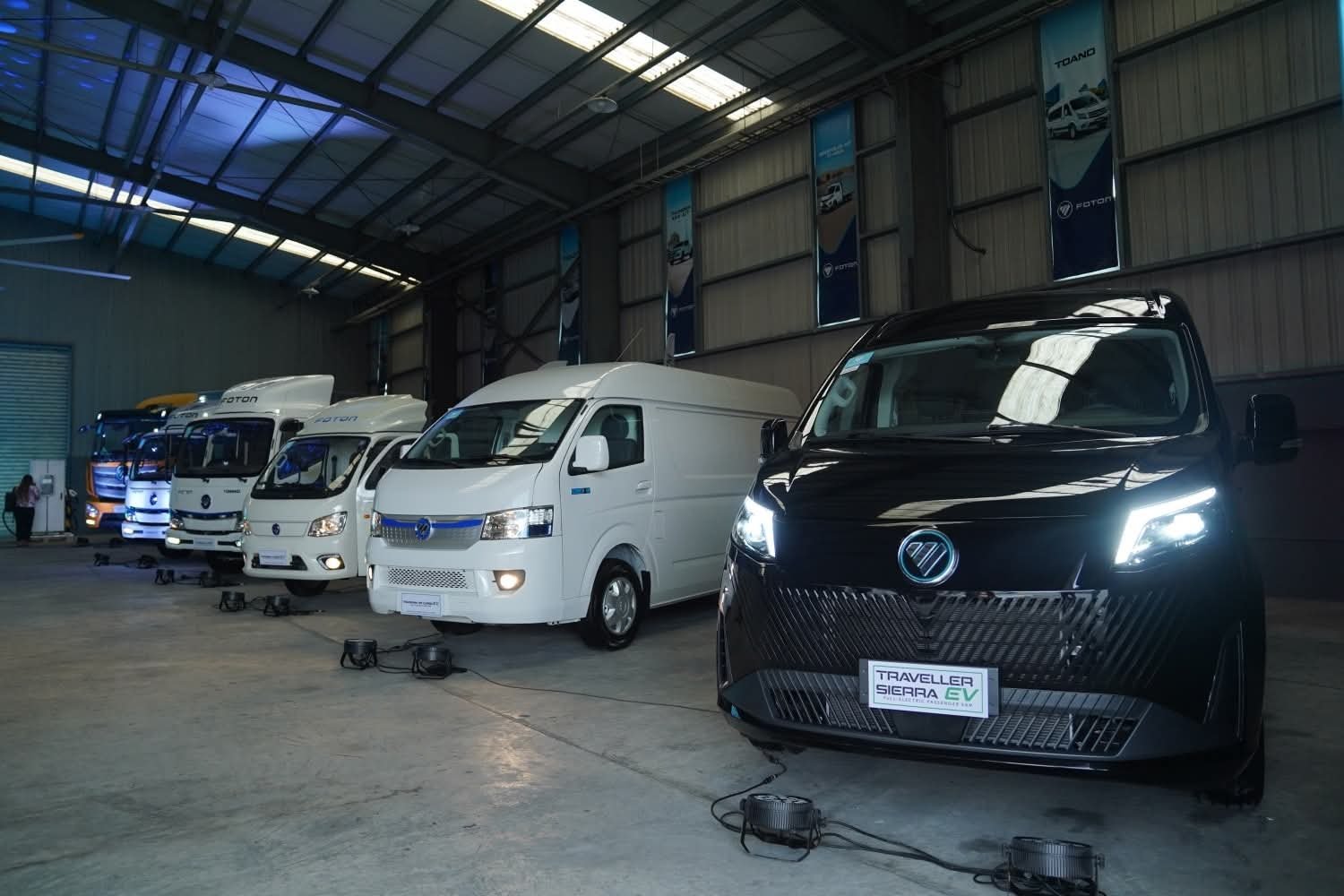 FOTON unveils EV lineup at Clark Freeport