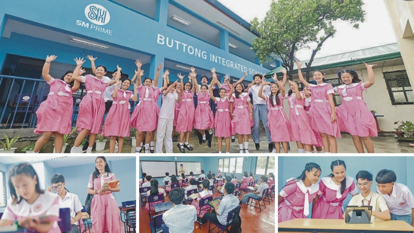 Goodbye, makeshift classrooms