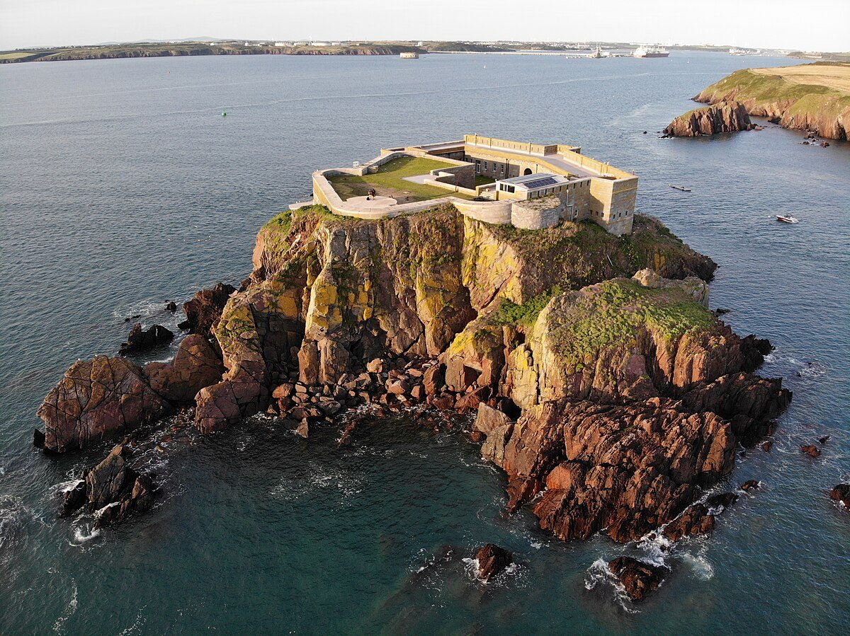 Private Welsh island fortress for sale for £3M